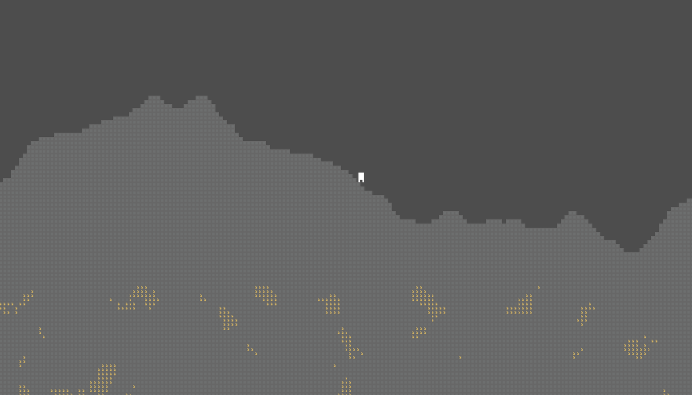 Image of in progress godot game terrain generation